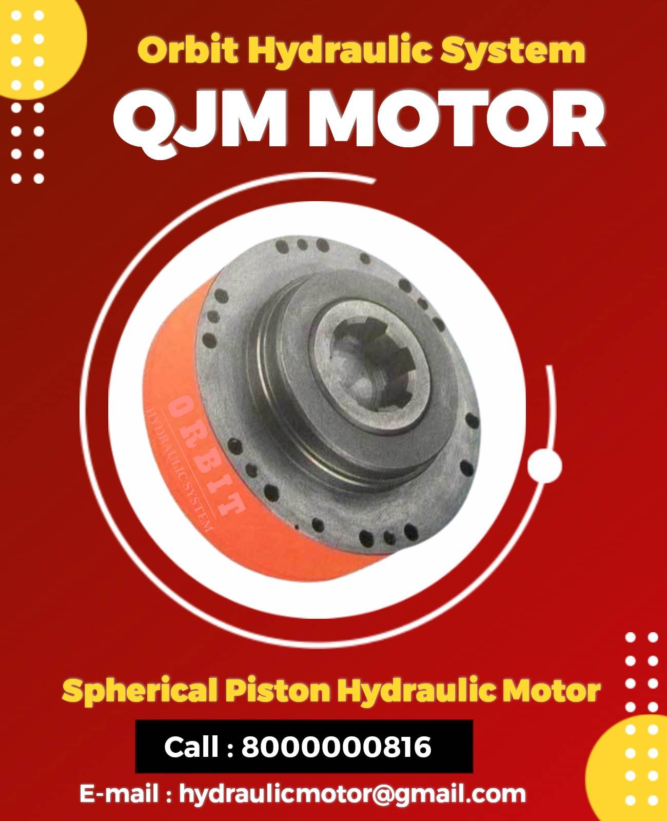 QJM Ball Piston Hydraulic Motor in Vadodara Gujarat India